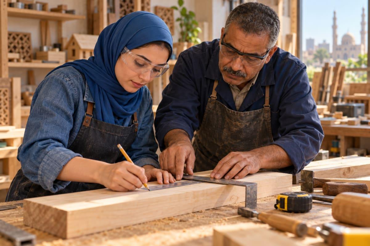 من تعلم الحرفة إلى التمكين الاقتصادي